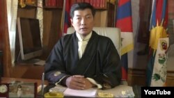 西藏流亡政府總理洛桑森格(資料圖片)
