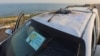 A view of a vehicle where employees from the World Central Kitchen were killed in an Israeli airstrike, according to the NGO. The Israeli military said it was conducting a thorough review to understand the circumstances, in Deir Al-Balah, in the central Gaza Strip April 2, 2024. 