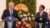 Perdana Menteri Australia Scott Morrison dan Presiden Joko Widodo saat bertemu di Istana Presiden Bogor, 31 Agustus 2018.
