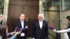ARHIVA: Lideri koalicije Za budućnost Crne Gore Milan Knežević i Andrija Mandić(Foto: Glas Amerike)
