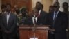 UN special envoy for Somalia Augustine Mahiga. center (file photo, AU-UN via Reuters).