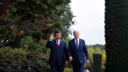 美國總統拜登與中國領導人習近平在加州費羅麗莊園舉行雙邊會談。 (2023年11月15日)