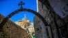 مراسم عید پاک در کلیسای مزار مقدس در اورشلیم زیر سایه سنگین ویروس کرونا برگزار شد