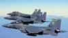 FILE - Saudi F15s are seen in an undated photo.