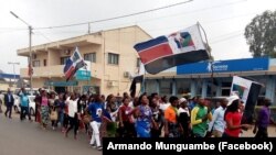 Campanha da Renamo em Xai-Xai, Moçambique, Outubro de 2018