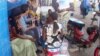 Mulheres no mercado de Bandim, Bissau, 13 abril 2014 Guiné-Bissau