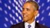 President Barack Obama smiles as he speaks at Adas Israel Congregation in Washington, May 22, 2015.