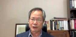 천영우 한반도미래포럼 이사장이 30일 전미북한위원회가 주최한 '미중 전략적 경쟁과 한반도' 웨비나에서 발언하고 있다.