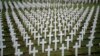 法国的一战士兵坟墓