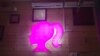 Signage at Baghdad's Barbie Clinic. (S. Behn/VOA)