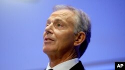 Mantan PM Inggris Tony Blair (Foto: dok).