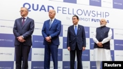 2022年5月， 日本、澳大利亞、印度以及美國領導人在東京參加四方安全對話會議。