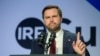 Vis Prezidan Etazini JD Vance pran la pawol nan some entenasyonal libete relijyon an nan Washington, 5 Fevriye, 2025. 