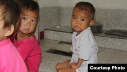 만성적 식량 부족으로 북한 어린이들이 영양실조를 겪고 있다. 미션 이스트 제공. (자료사진)