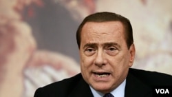 Perdana Menteri Italia Silvio Berlusconi