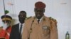 Pemimpin junta Kolonel Mamady Doumbouya di Guinea, 1 Oktober 2021. (Foto: AFP)