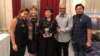 Achi Soeharman (tengah) bersama Senator New Hampshire, Jeanne Shaheen - kedua dari kiri (foto: Yogi Leksono/VOA).