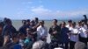 Presiden Jokowi tiba di Palu dan memimpin rapat terbatas dengan otorita berwenang, Minggu sore (30/9).