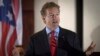 Sen. Rand Paul, R-Ky., speaks to supporters in Hebron, Kentucky, Aug. 11, 2017.