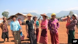 ရှမ်းပြည်နယ်မြေက်ပိုင်းမှ စစ်ဘေးရှောင်ဒုက္ခသည်များ(ယခင်မှတ်တမ်းဓါတ်ပုံ )
