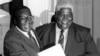URobert Mugabe loJoshua Nkomo