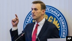 Алексей Навальный. Москва, Россия. 25 декабря 2017 г.