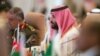 FILE - In this photo released by the state-run Saudi Press Agency, Saudi Crown Prince Mohammed bin Salman speaks at a meeting of the Islamic Military Counter Terrorism Coalition in Riyadh, Saudi Arabia, Nov. 26, 2017. 