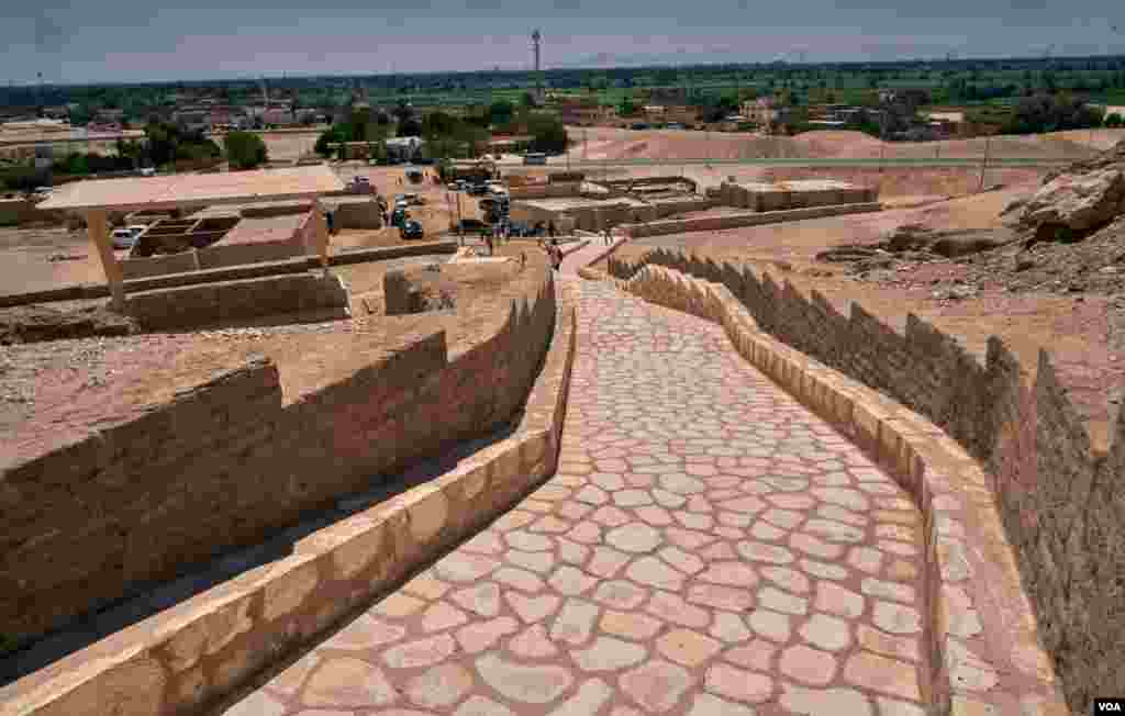 The ARCE project included installing new infrastructure to accommodate visitors. (Photo: H. Elrasam)