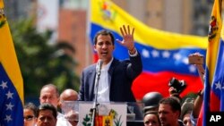 Juan Guaido, head of Venezuela's opposition-run co