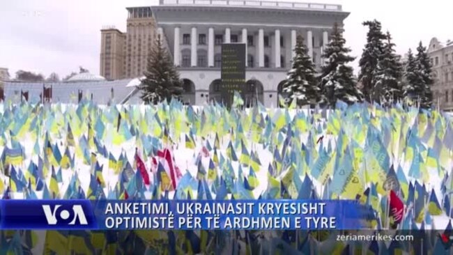 Anketimi, ukrainasit përgjithësisht optimistë për të ardhmen e tyre
