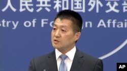 中國外交部發言人陸慷。 (資料照片)