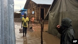 Campo de refugiados em Gambella, Etiópia