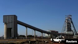 FILE - Doornkop Gold Mine, about 19 miles west of Johannesburg.