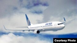 A man appears to have been dragged from a United Airlines flight in a viral vide0. (United)