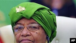 Liberia's President Ellen Johnson Sirleaf, during the first session of the 3rd Africa-EU Summit in Tripoli, Libya, November 29, 2010 (file photo)