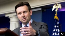 White House press secretary Josh Earnest, May 11, 2015.