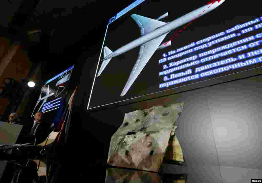 Danas su takođe objavljeni i rezultati istrage ruskog koncerna "Almaz -Antej" za prozvodnju protivvazdušnog raketnog sistema BUK, prema kojima je malezijski avion oboren 17. jula 2014. godin nad Ukrajinom sa teritorije koju su tada kontrolisale ukrajinske snage bezbednosti, prenele su ruske agencije.