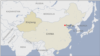 Map of Xinjiang Province in China.