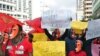 PSK Kenya Unjuk Rasa di Nairobi Tuntut Penghormatan atas Profesi Mereka