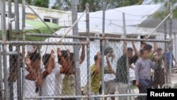 Suasana kamp penampungan pengungsi di Nauru, Pasifik Selatan, yang dikelola oleh Australia. (Foto: dok).