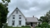 A Middle Eastern family at the Anne of Green Gables Museum in Prince Edward Island. (Jay Heisler/VOA)