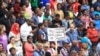 People rally at a peace march against xenophobia in Durban, South Africa, April 16, 2015. 