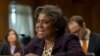 FILE - U.S. Assistant Secretary of State for African Affairs Linda Thomas-Greenfield testifies on Capitol Hill, Jan. 9, 2014