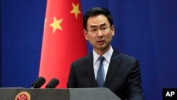 中國外交部發言人耿爽（資料圖片）