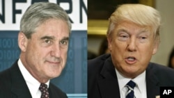 Bivši direktor FBI-aja Robert Maler i predsednik SAD Donald Tramp