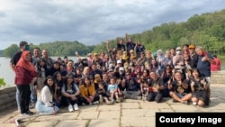 Sebagian anggota PTJ dalam acara "Temu Kangen" di Washington DC (foto: courtesy).