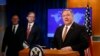 Menteri Luar Negeri Amerika Mike Pompeo di kantor Deplu AS, 8 April 2019. (Foto: dok).