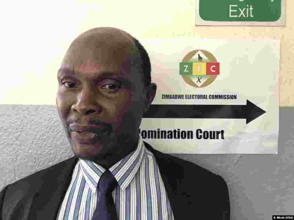 Mapfumo Peter Gava, the head of little-known United Democratic Front, failed to register for the July 30 general election and said Zimbabwe Election Commission’s refusal to give him the voters roll prevented him from getting enough supporters.