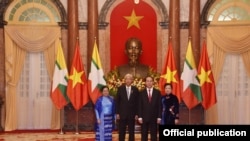 (Photo Credit: Myanmar President Office Facebook)