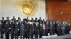 African heads of state at the annual African Union (AU) summit held at the AU headquarters in Addis Ababa, Ethiopia, Jan. 30, 2015. 